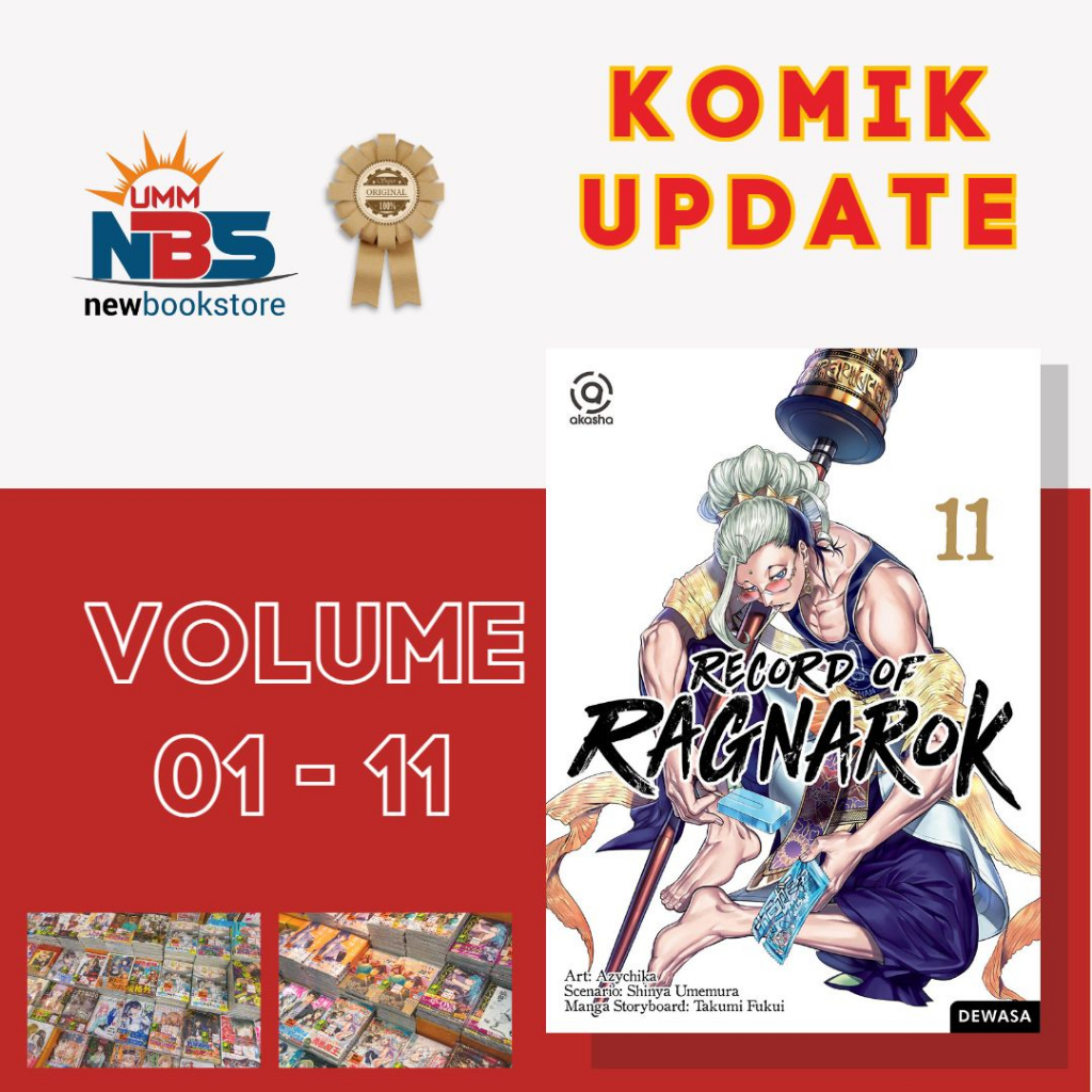 Jual Komik : Akasha : Record of Ragnarok Volume 01 - 11 - AJI Chika ...
