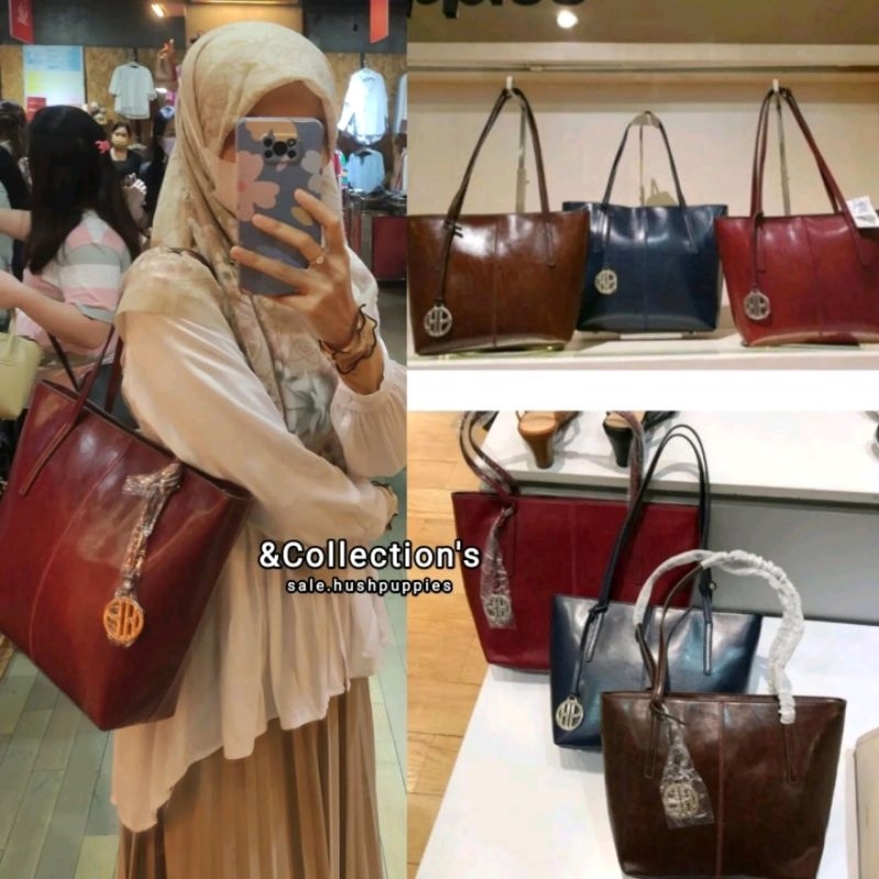 Jual READY TAS TOTE WANITA ALINA ORI HUSH PUPPIES BEST SELLER