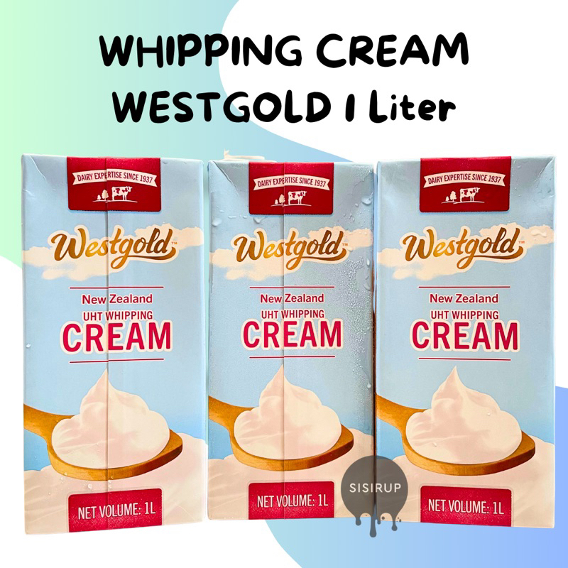 Jual WHIPPING CREAM WESTGOLD 1 L / Whipping Cream / Krim Kue Shopee