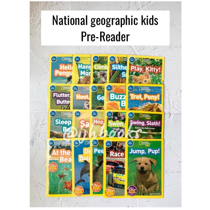 Jual buku NAT GEO KIDS - National Geographic Kids level PRE-READER