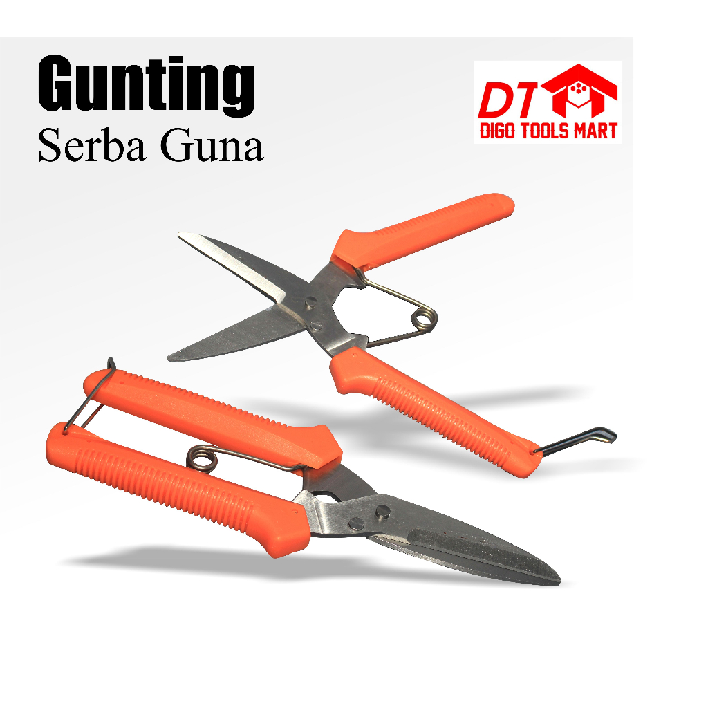 Jual Gunting Korea Serbaguna Gunting Stek Gunting Seng | Shopee Indonesia