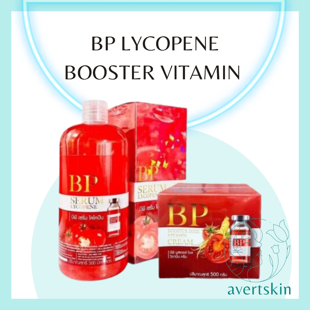 Jual BP LYCOPENE SERUM THAILAND - BP SERUM ARBUTIN GLUTATHIONE 500ML ...