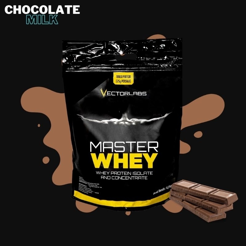 Jual Vectorlabs Master Whey Protein 10 lbs Susu Whey Protein Isolate ...