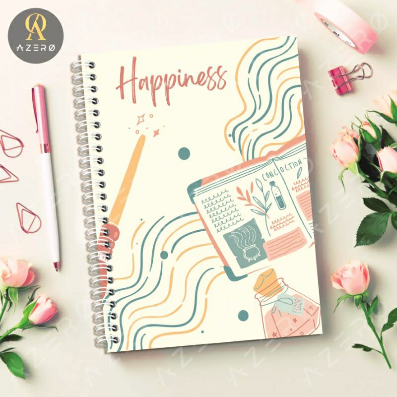 Jual SKETCHBOOK SPIRAL A6 100 HALAMAN / BUKU SKETSA BOOKPAPER CREAM