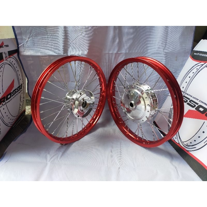 Jual Velg Set Merek Rossi Ring Tromol Set Yamaha Aerox Free Rakit