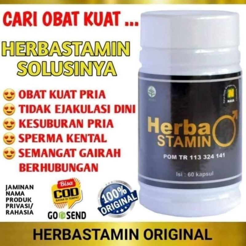 Jual Herbastamina Obat Kuat Stamina Pria Tahan Lama Asli Herbal Bpom Shopee Indonesia