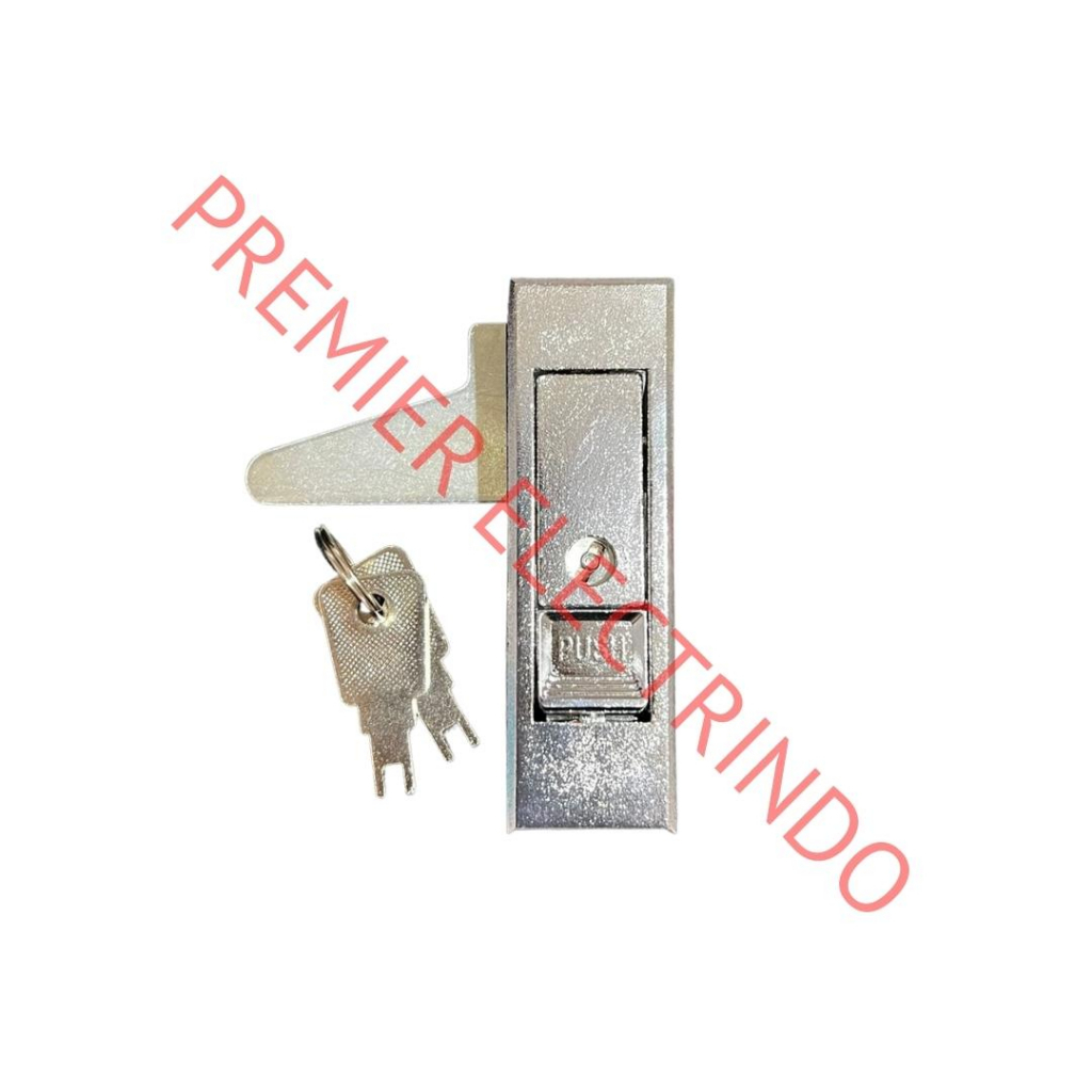 Jual Kunci Panel MS-603-3-1W / MS 603 / MS 603-3-1 - Push Button Silver ...
