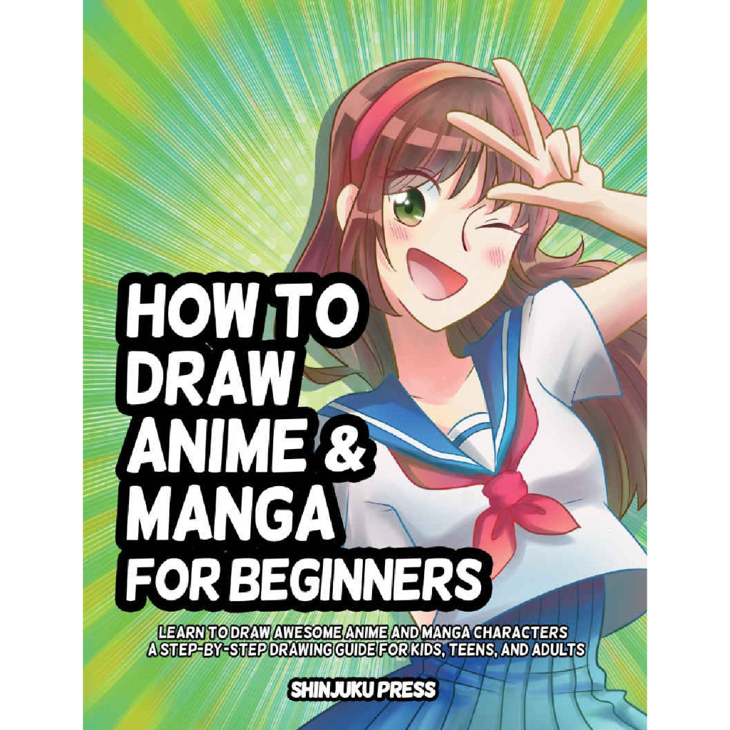 Jual How To Draw Anime & Manga For Beginners ( Mudah Menggambar Manga ...