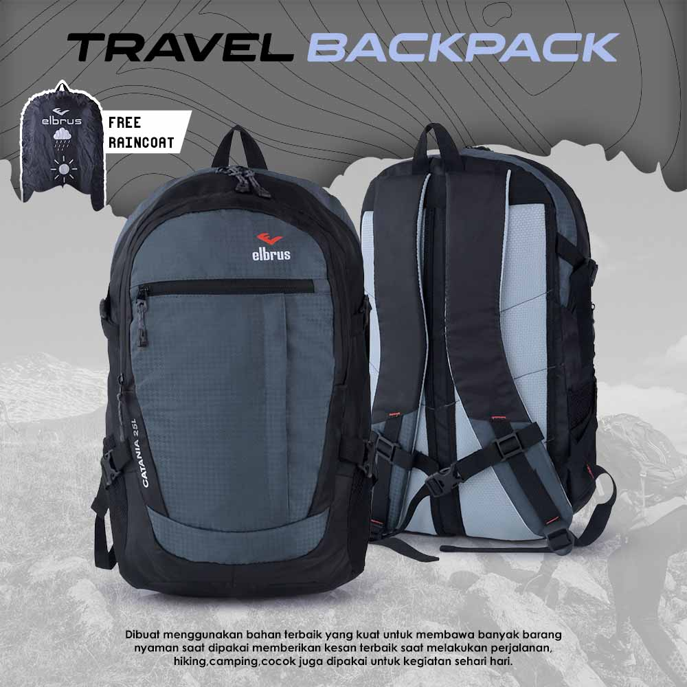 Jual Travel Backpack Unisex Tas Ransel Pria Wanita Keren Tas Sekolah Kuliah Hangout Original 100 Distro 155 Shopee Indonesia