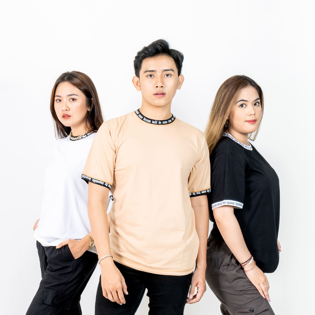 Jual Baju Kaos Regular Cottom Combed Tshirt 32s "Kombinasi Imposible