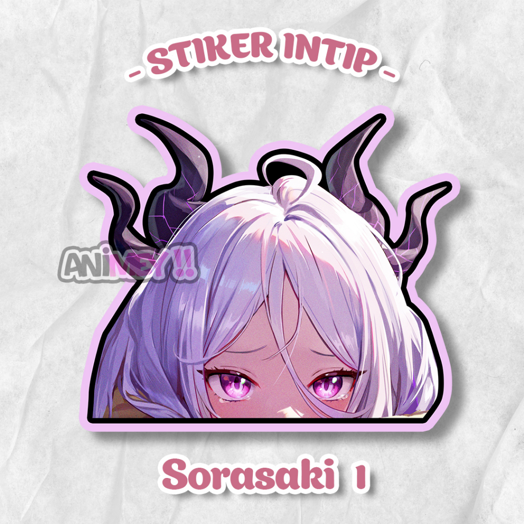 Jual Stiker Intip Sorasaki Hina / Sticker Anime Waterproof | Shopee ...