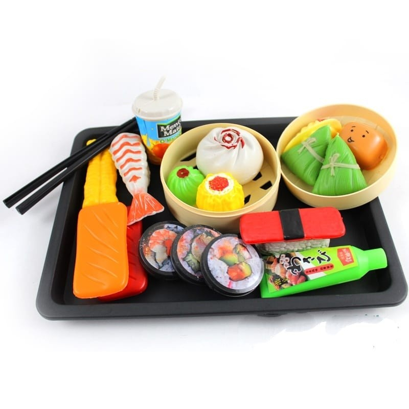 Jual Mainan Dim Sum Masak Masakan Dimsum Sushi Set Edukasi Anak ...