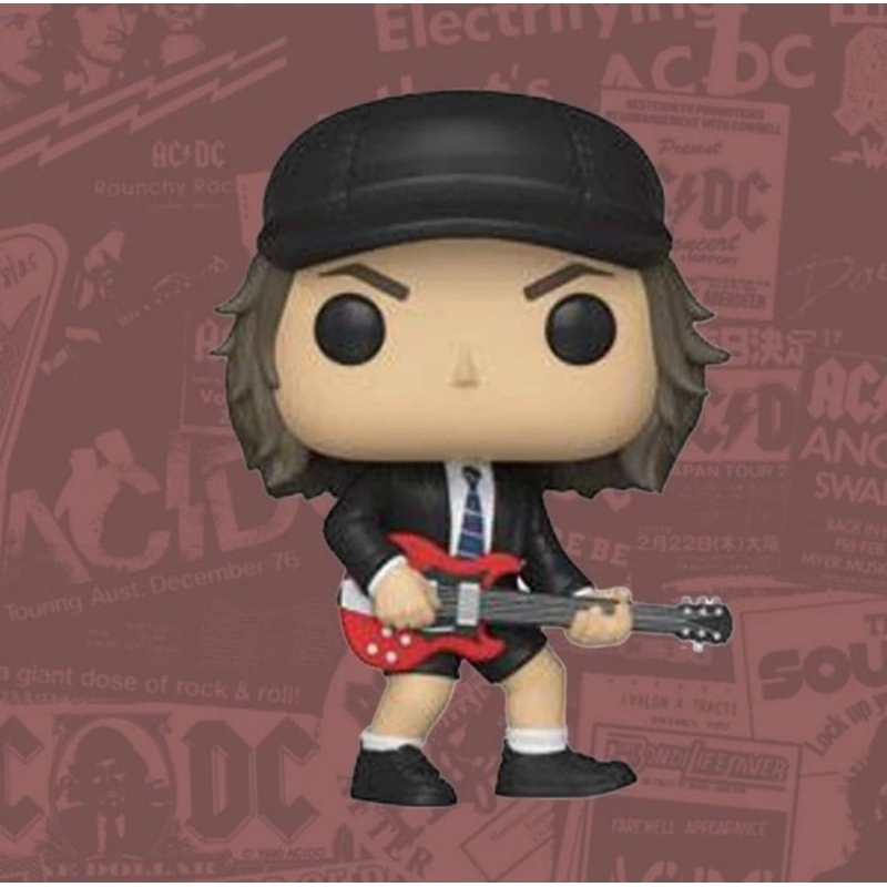 Jual ORIGINAL Funko Pop Rocks AC/DC Angus Young ACDC Chance of CHASE ...