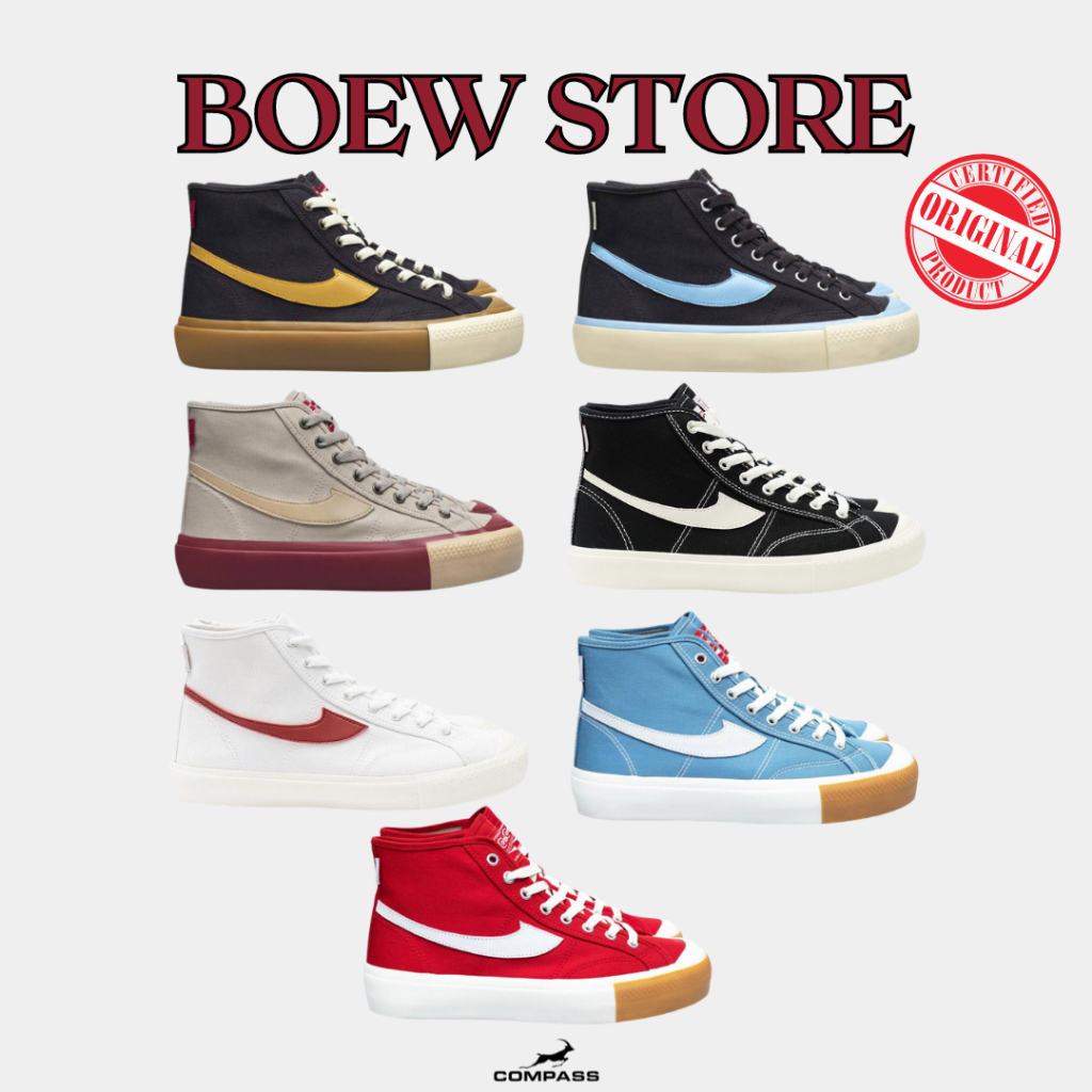 Jual Compass Gazelle Hi Caramel / Choco Ice / Wafer Maroon / Black ...