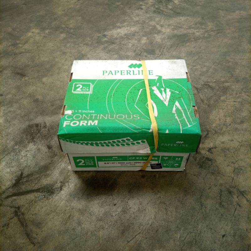 Jual kertas komputer 2 rangkap / continuous form paperline K2 W / PRS ...