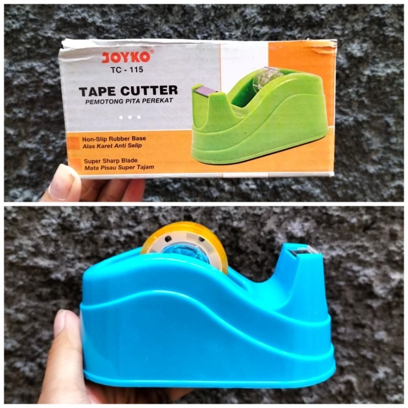 Jual Tape cutter isolasi kado JOYKO/ pemotong isolasi TC115 | Shopee ...