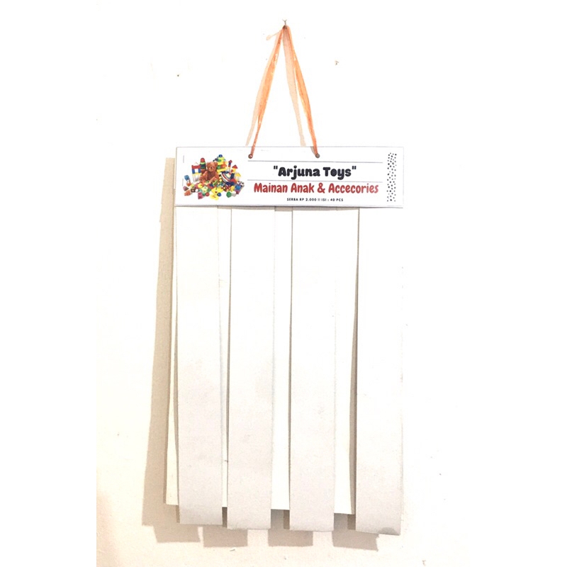 Jual PAPAN MAINAN RENTENGAN ISI 40 pcs | Shopee Indonesia