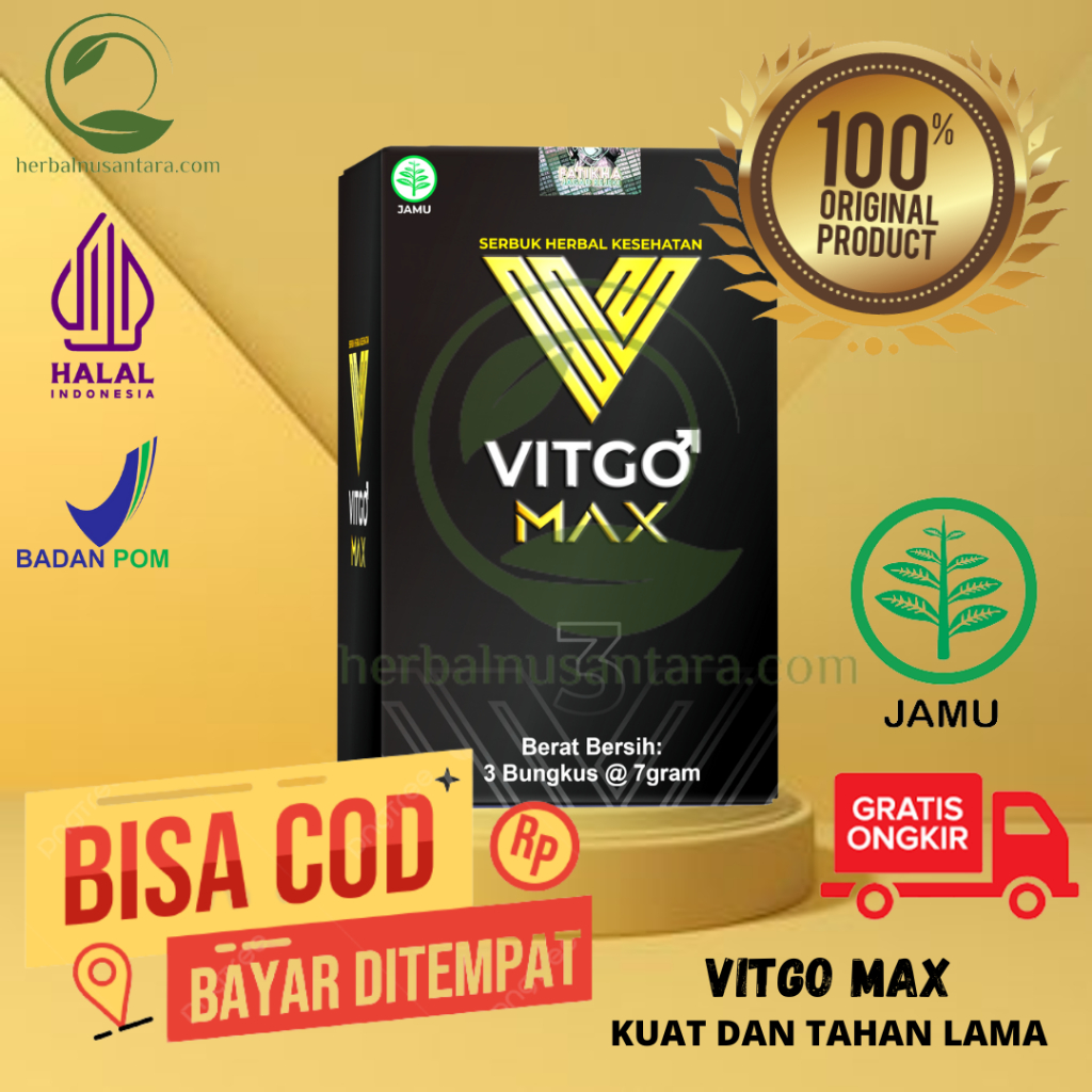 Jual Vitgo Max Bpom Shopee Indonesia