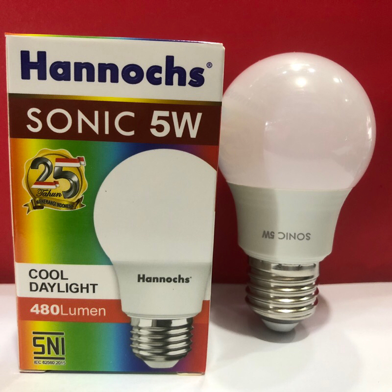 Jual Hannochs Lampu SONIC LED 5w ( Cahaya putih/Kuning) | Shopee Indonesia