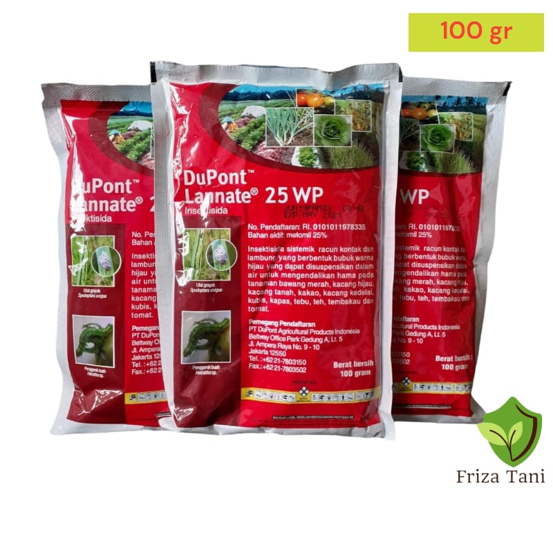 Jual Insektisida Dupont Lanate 25 WP 100 Gram bahan aktif Metomil 25% ...
