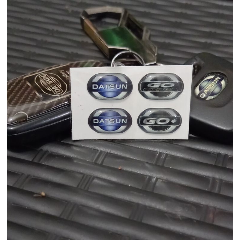 Jual Sticker timbul untuk kunci datsun go/go+ tersedia 2motif | Shopee ...