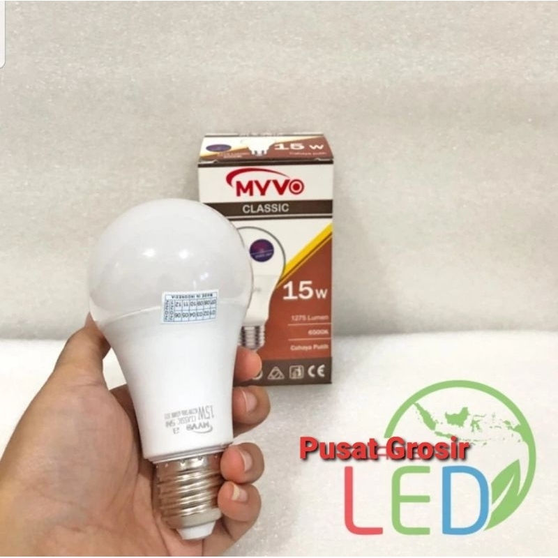 Jual Lampu Led Myvo Classic Watt W Garansi Tahun Cahaya Putih