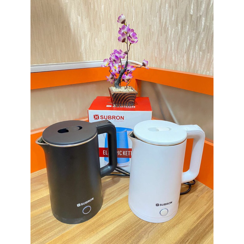 Jual Teko Listrik Stainless Subron / Teko Elektrik Subron 450W | Shopee ...
