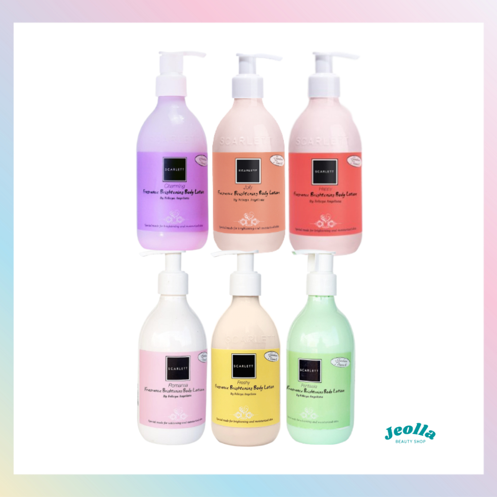 Jual SCARLETT Whitening Body Lotion 300 ml (Romansa, Charming, Fantasia