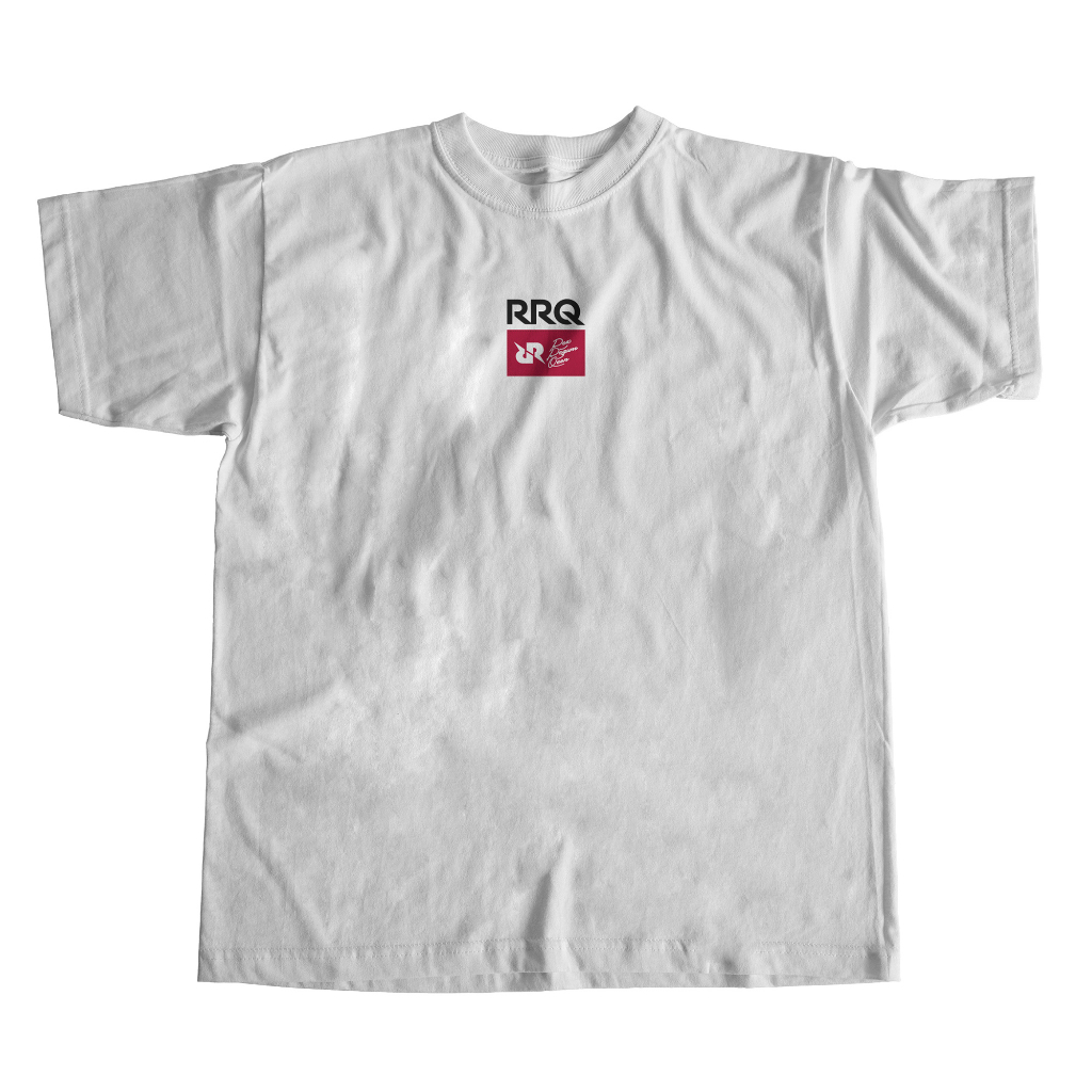 Jual RRQ Basic Tees v.2, White Shopee Indonesia