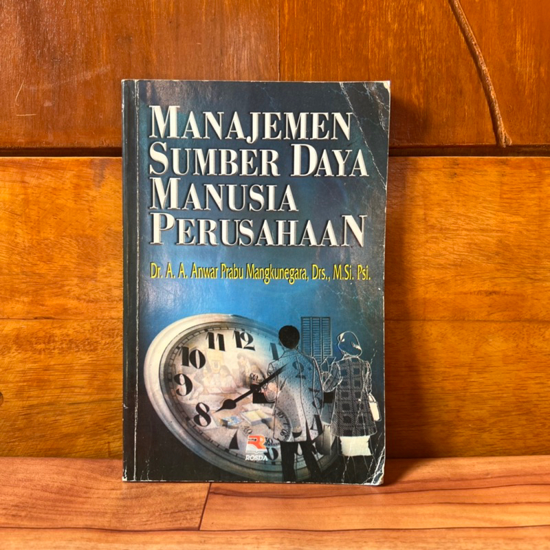 Jual BUKU ORIGINAL MANAJEMAN SUMBER DAYA MANUSIA PERUSAHAAN - DR. A. A ...