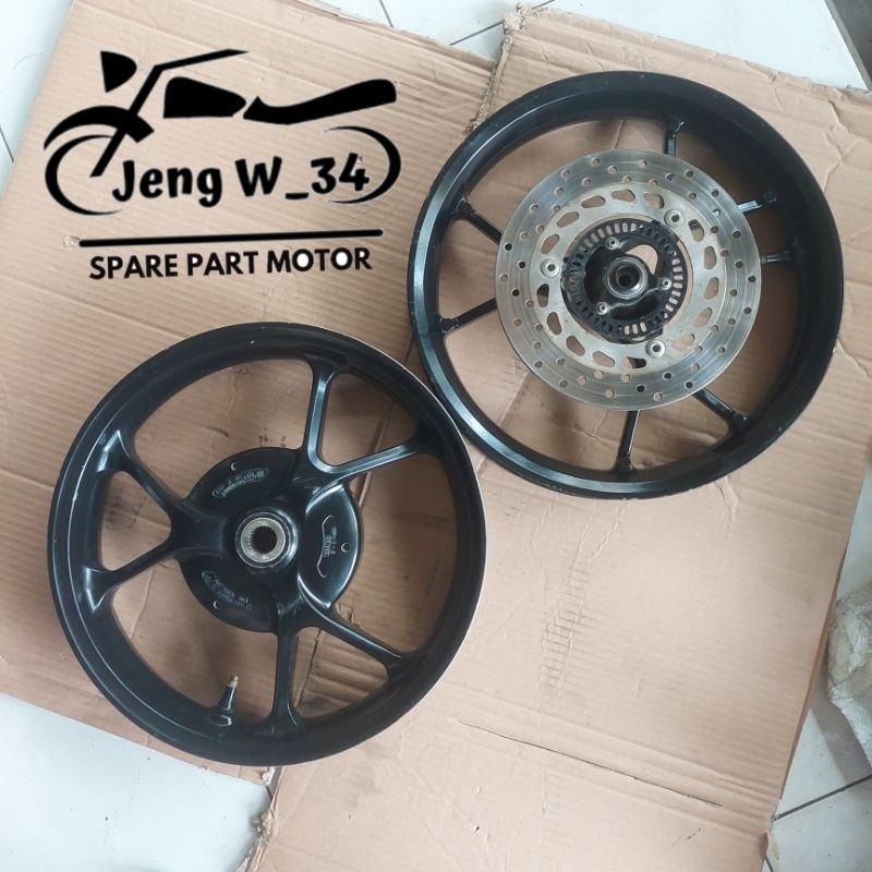 Jual Velg Roda Ban Racing Yamaha Lexi Pnp Aerox Original Shopee