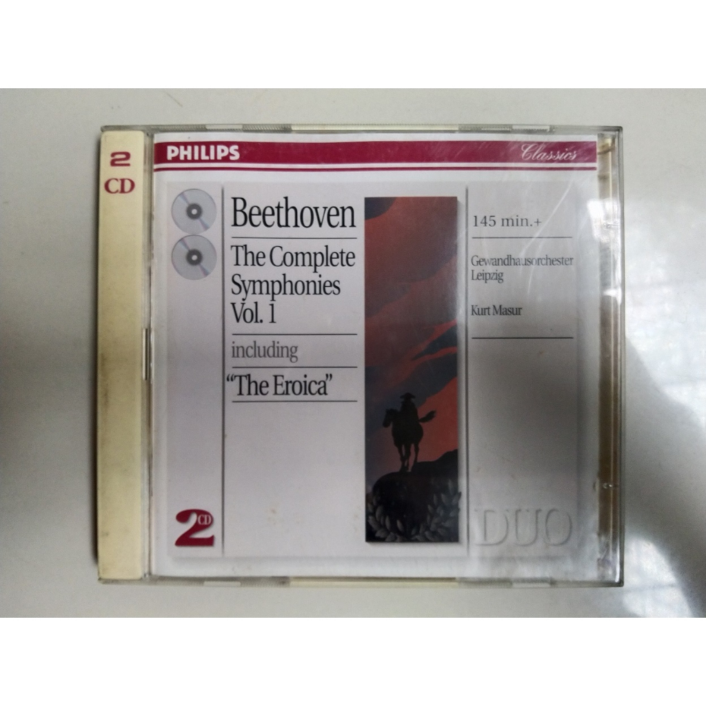 Jual Beethoven - The Complete Symphonies Vol. 1 (Philips Duo) | Shopee ...