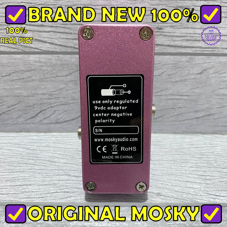 Jual Efek Gitar Mosky SPRING REVERB Sounding Digital Dimension Pedal ...