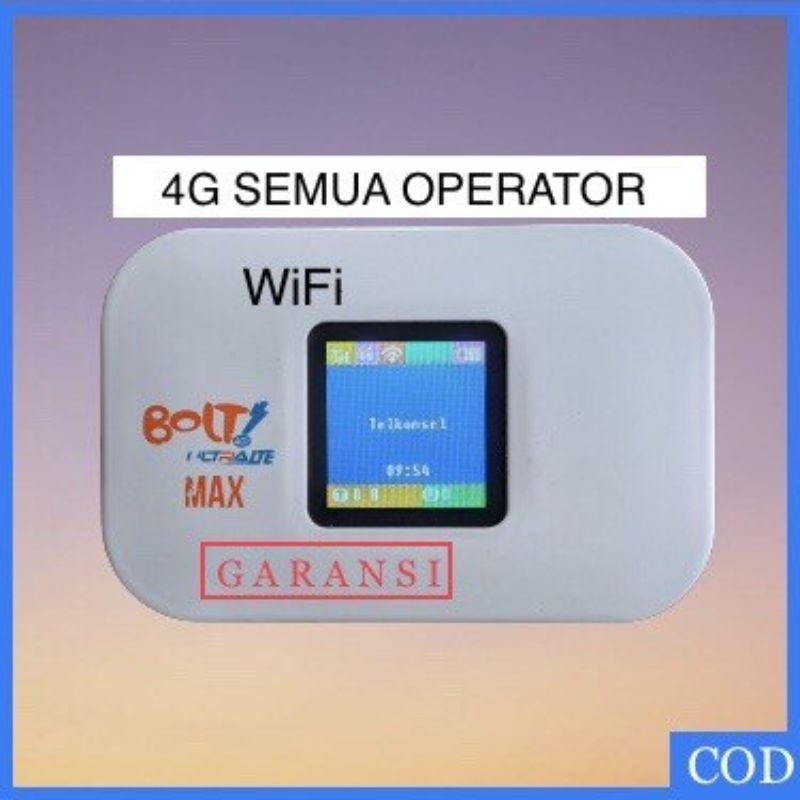 Jual MODEM WIFI 4G ALL OPERATOR MIFI PORTABEL BOLT ORION MF90 HUAWEI ...