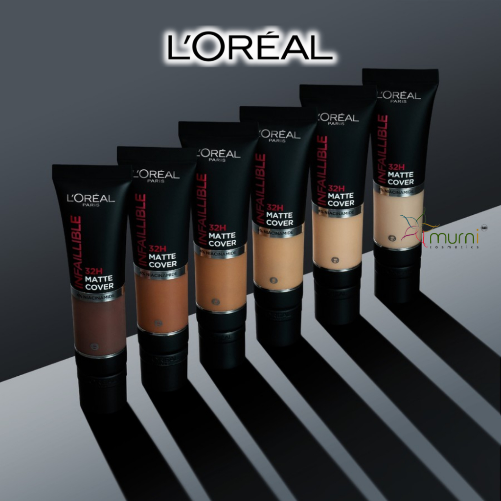 Jual LOREAL INFALLIBLE 32H MATTE COVER COVERAGE FOUNDATION 30ML | Shopee  Indonesia