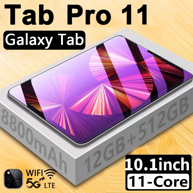 Jual 2024 Tablet Murah 5G Baru Pro11 Tab 10.1inch RAM 12GB+512GB ROM