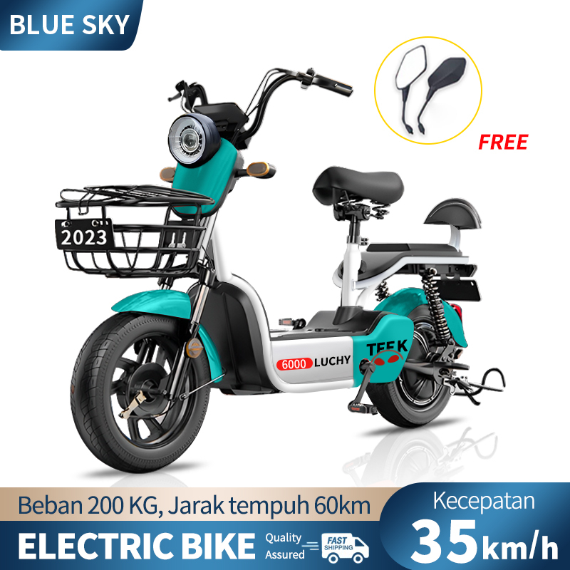 BLUE SKY mobil listrik /sepeda motor listrik /sepeda listrik/ Sepeda Motor  Elektrik
