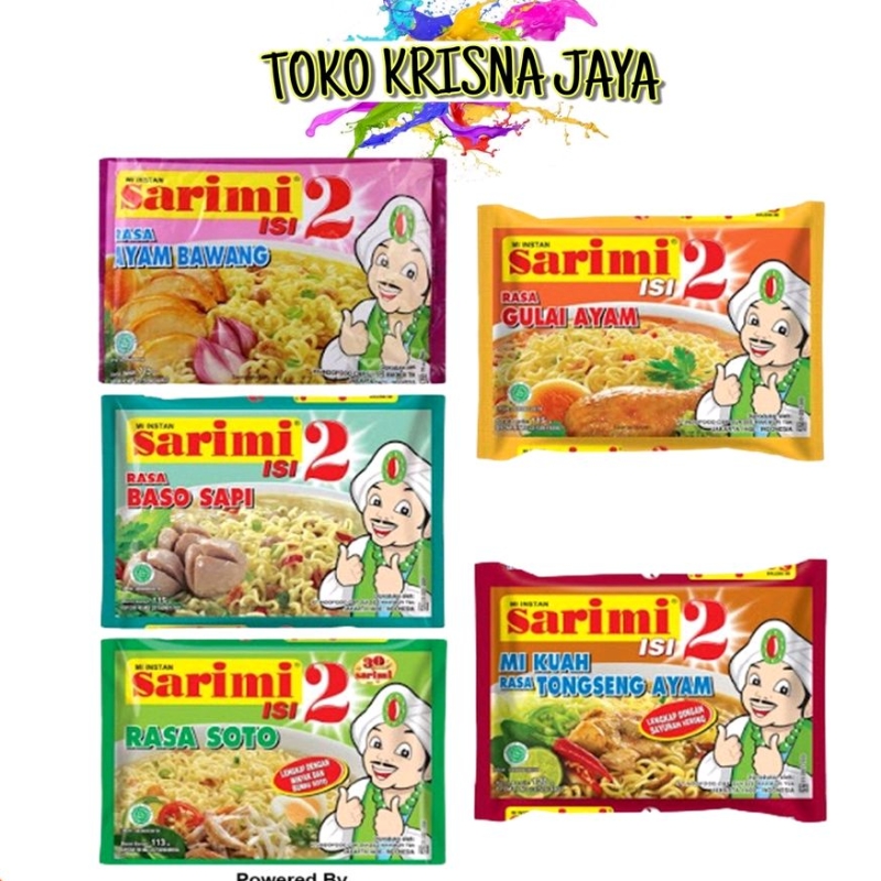 Jual Mie Instan Sarimi Isi Rasa Ayam Bawang Soto Baso Sapi