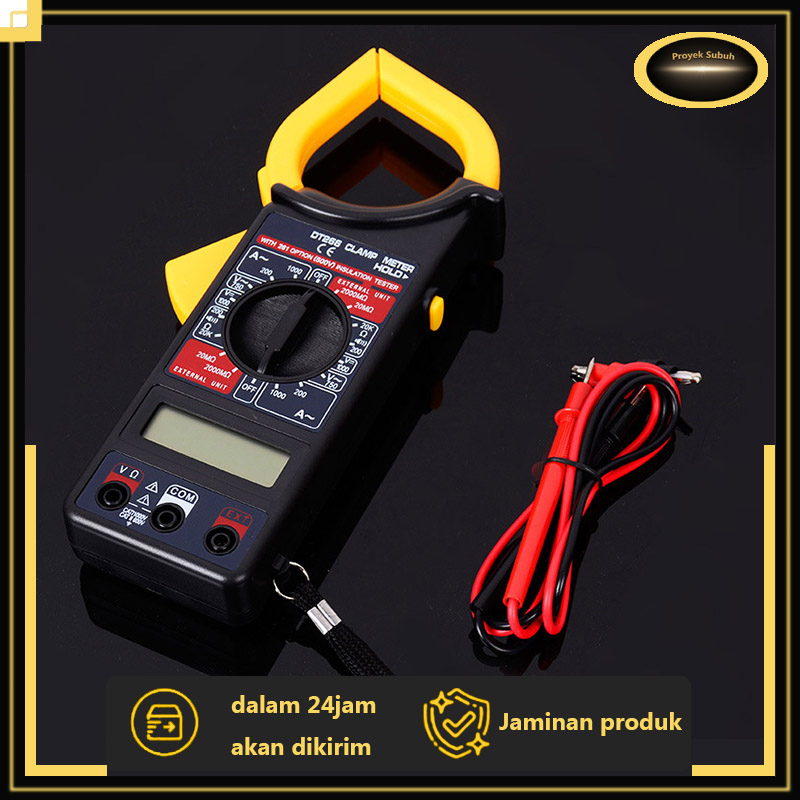 Jual Digital Clamp Original Multimeter Tang Ampere Multitester Digital ...