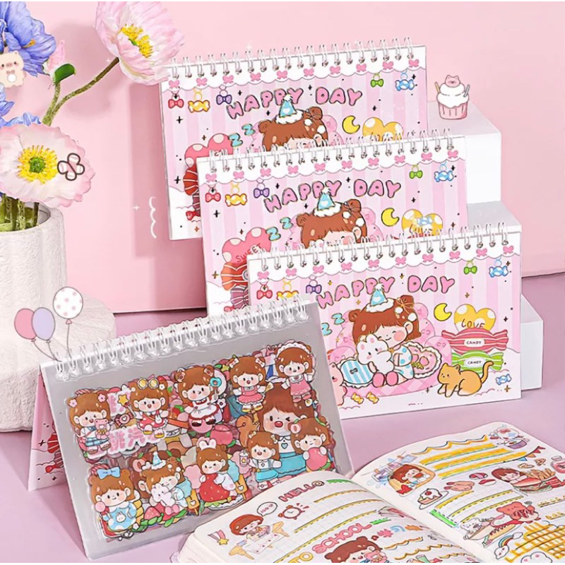 Jual Delunashop DL708S ALBUM STICKER BOOK JUMBO/ STIKER ALBUM ISI 15 ...