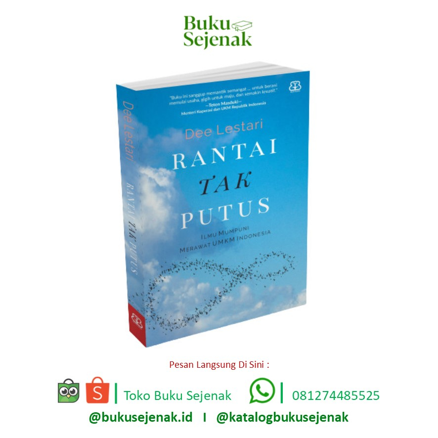 Jual Rantai Tak Putus : Dee Lestari (Buku Sejenak) | Shopee Indonesia