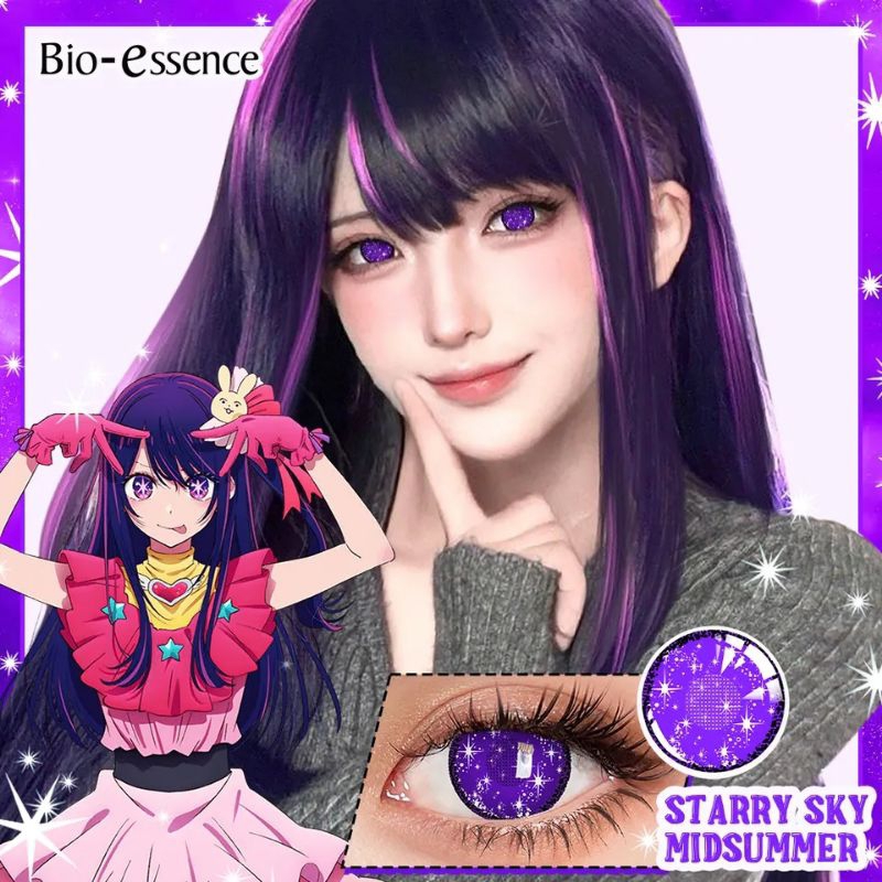 Jual Softlens Oshi No Ko Cosplay Anime Ai Hoshino Shopee Indonesia