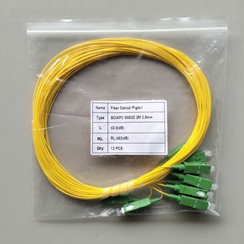 Jual PIGTAIL SC-APC 0.9mm 2 METER | Shopee Indonesia