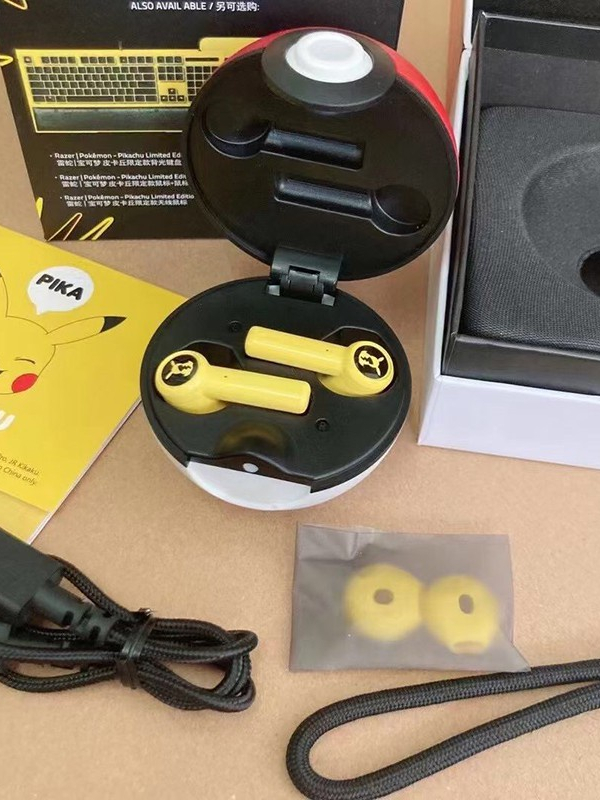 Jual Razer Hammerhead True Wireless Pokemon Headphone Pikachu Edition ...