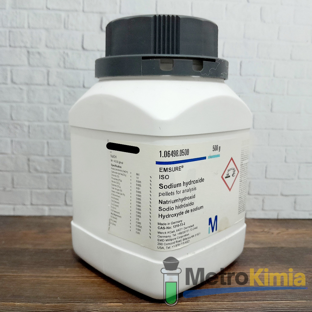 Jual Natrium Hidroksida Sodium Hydroxide Naoh Naoh Merck Shopee Indonesia