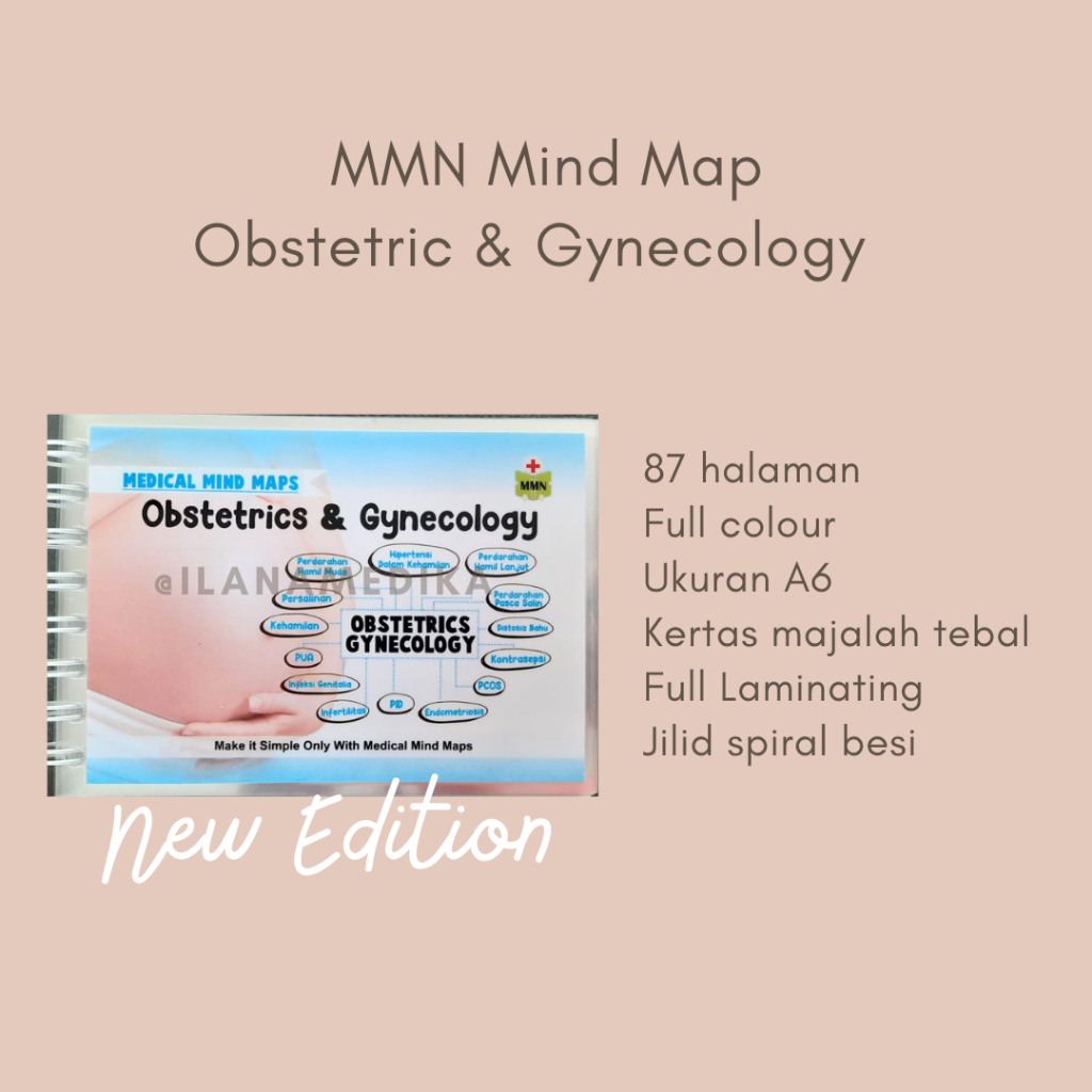 Jual Medical Mind Map Series Obstetri Ginekologi SOCA Buku Saku ...