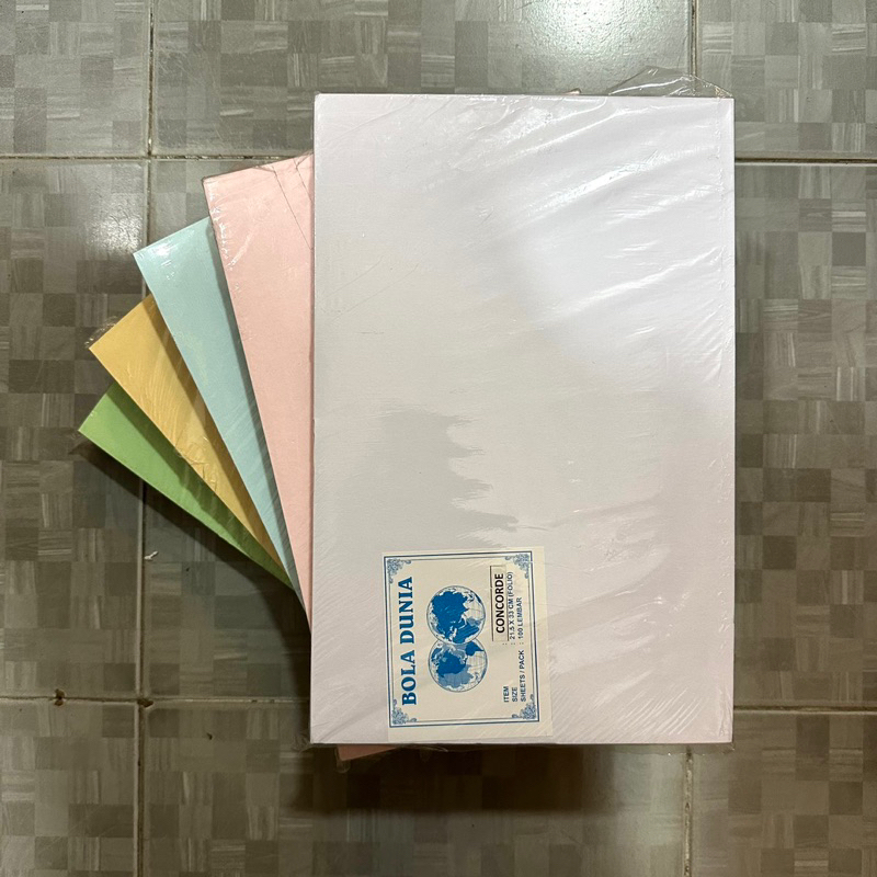 Jual Kertas Concorde Sertifikat 220 Gr 100 Lembar Shopee Indonesia