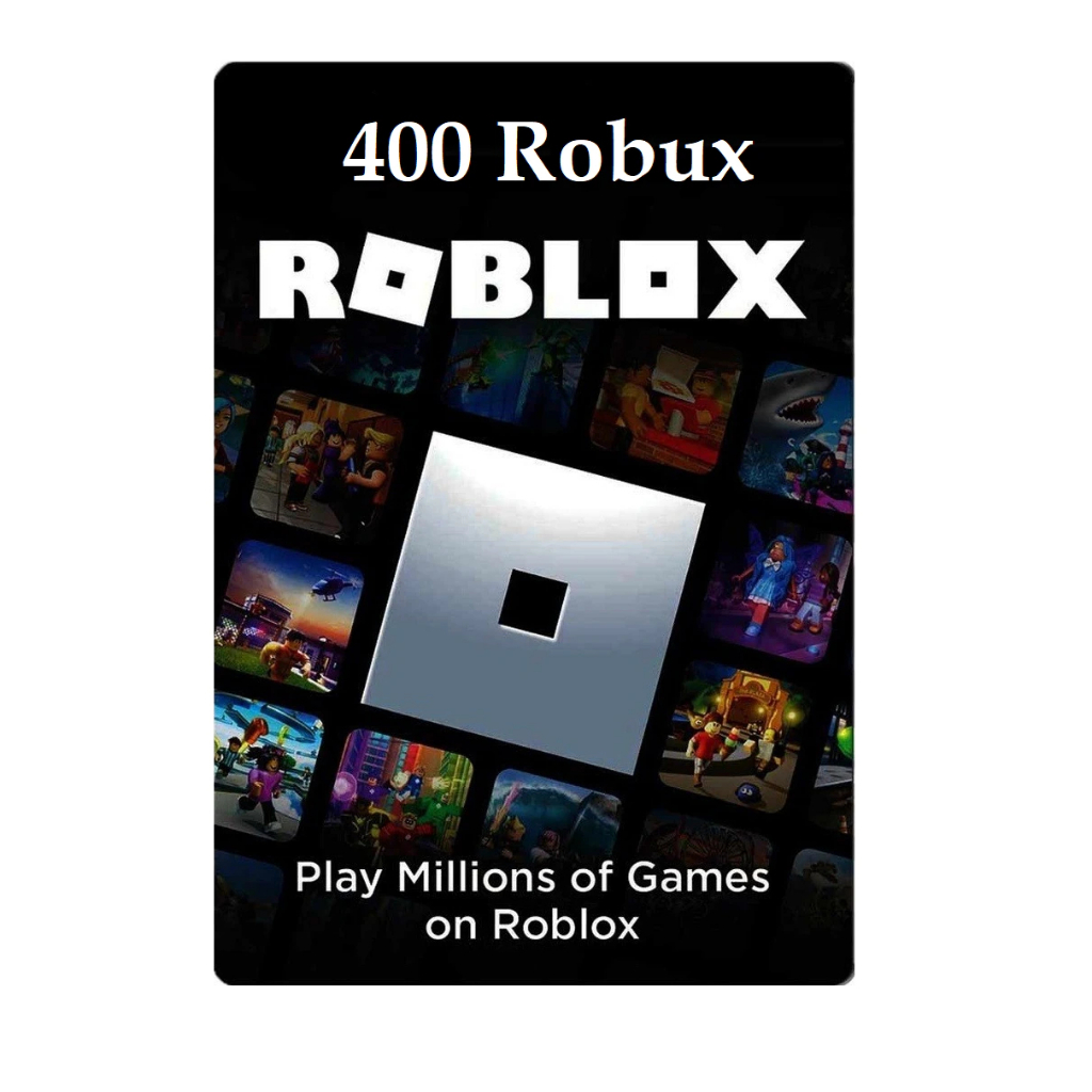 Jual Termurah Roblox T Card 400 Robux Card Berbentuk Kode Shopee Indonesia 