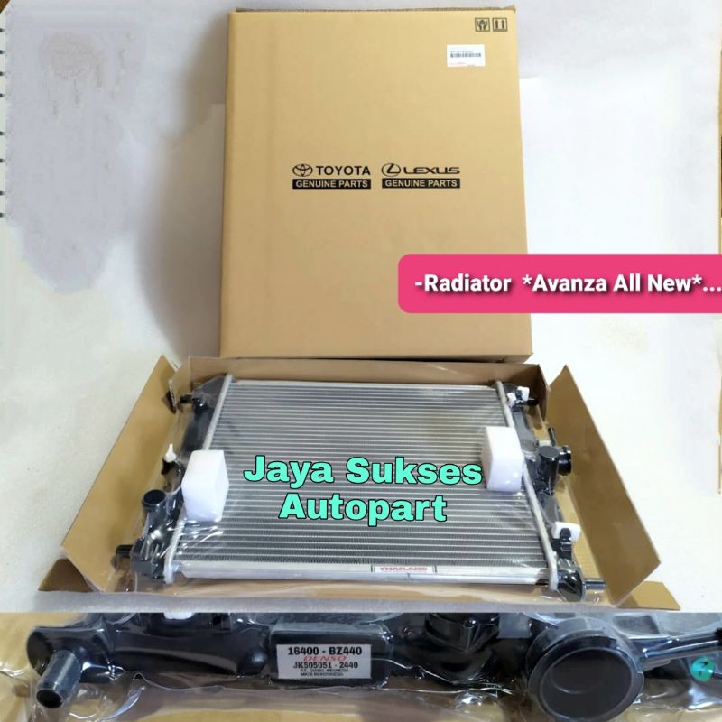 Jual Radiator assy Toyota Avanza all new manual asli original Denso ...
