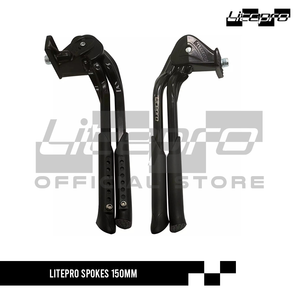 Litepro double store kickstand